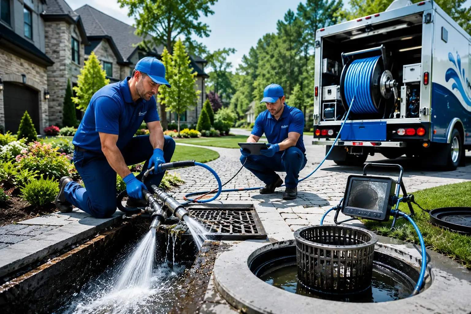 Local outdoor drain cleaning professionals in Manchester, PA