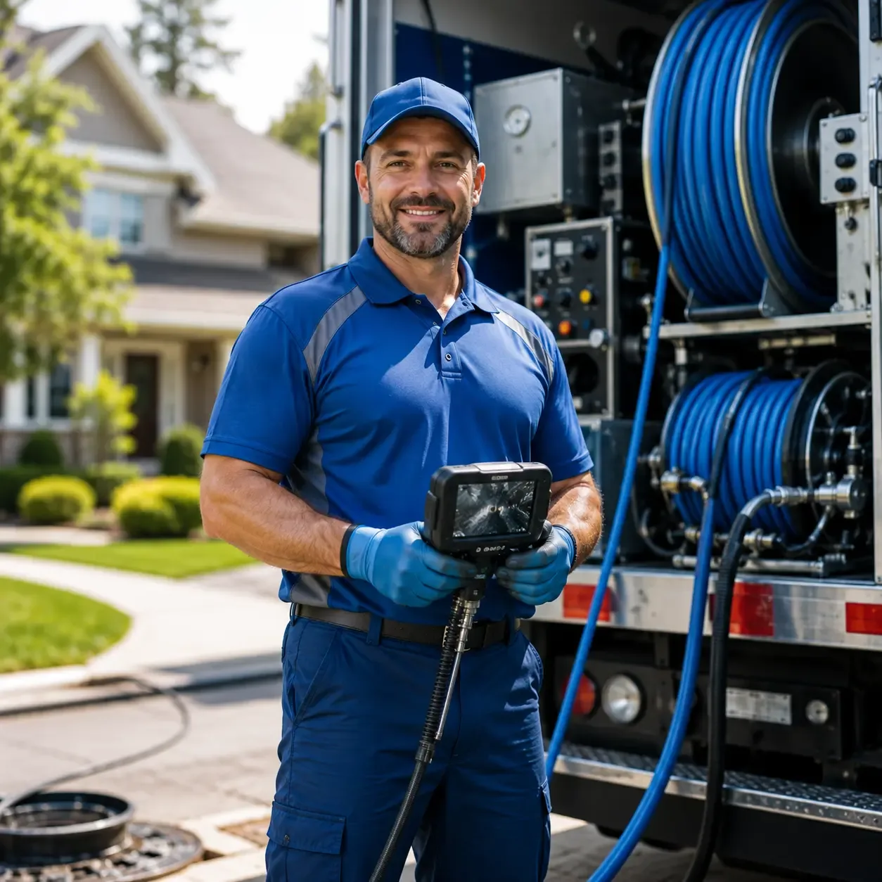 Local outdoor drain cleaning specialists in Manchester, PA